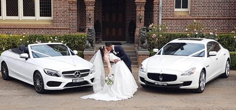 Sydney Wedding cars Limousine hire Mercedes Benz, Hummers, Masarati, Range Rover, Chrysler